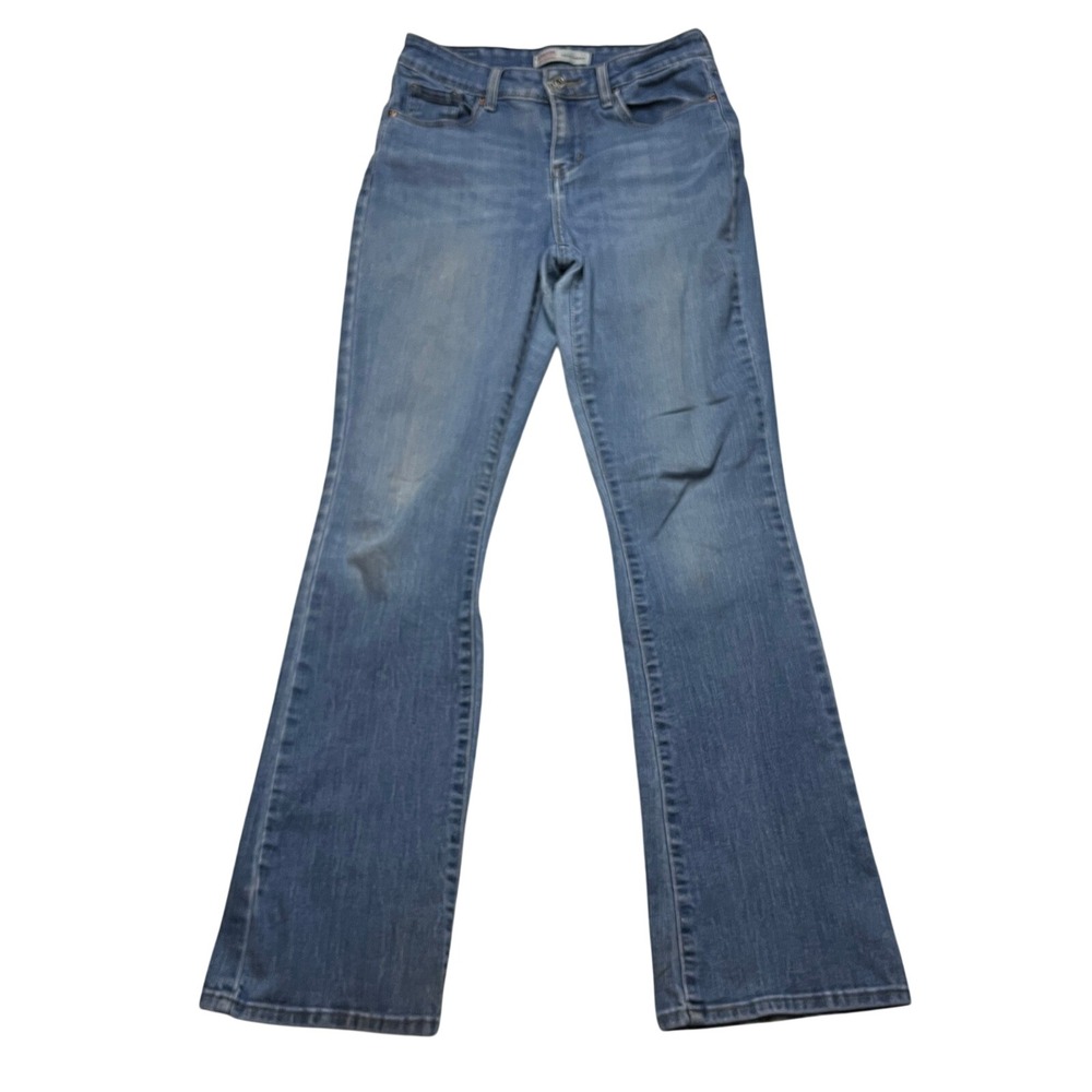 Signature by Levi Strauss Jeans Womens 2M Blue Mid-Rise Bootcut Denim 94364-0053